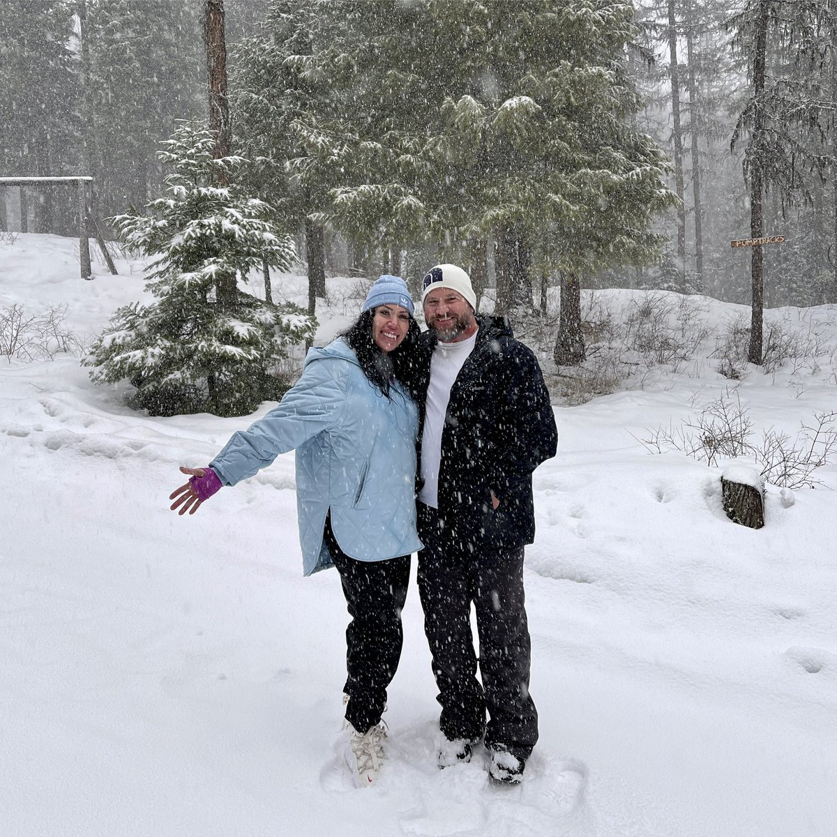 Congratulations to the happy couple, Kara &amp; Chris!!🥳 I had the pleasure of meeting them this past weekend at the WBR😊. They informed me that they were getting married in Glacier National Park today and we couldn’t be happier for them! #married #glaciernationalpark #WBR