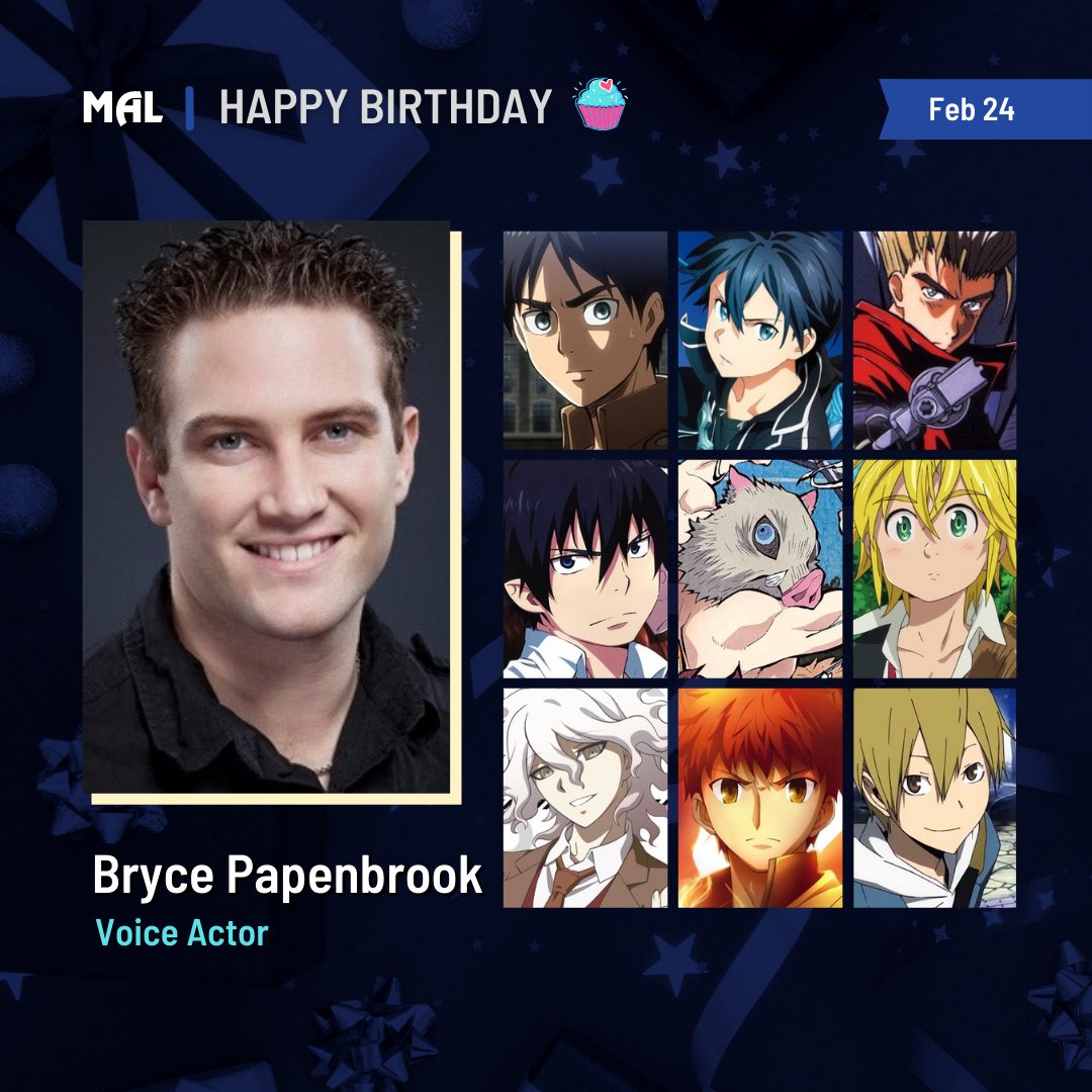 Happy birthday to Bryce Papenbrook! Full profile:  