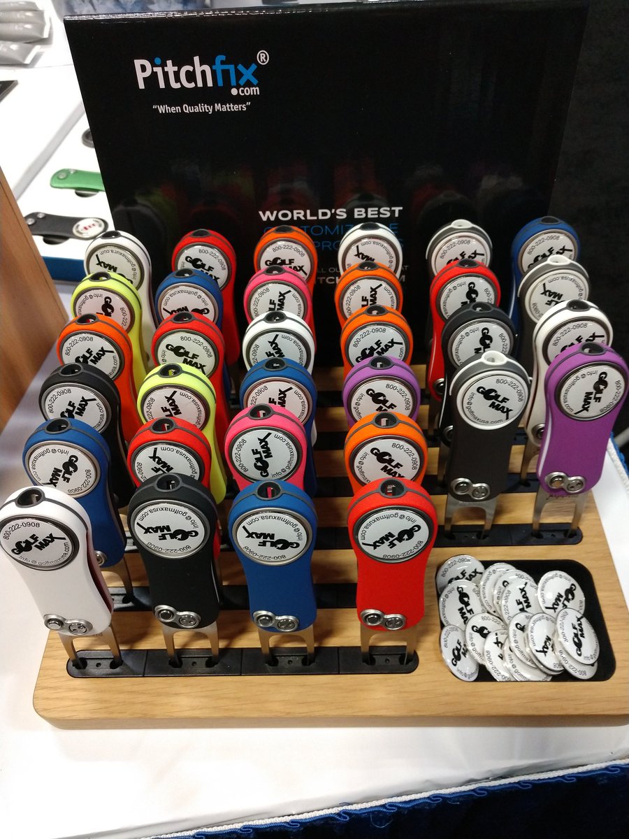 Golfmaxusa's tweet photo. Pitchfix tools were one hot item at the @CarolinasPGA supershow https://t.co/Y0froAcTCJ