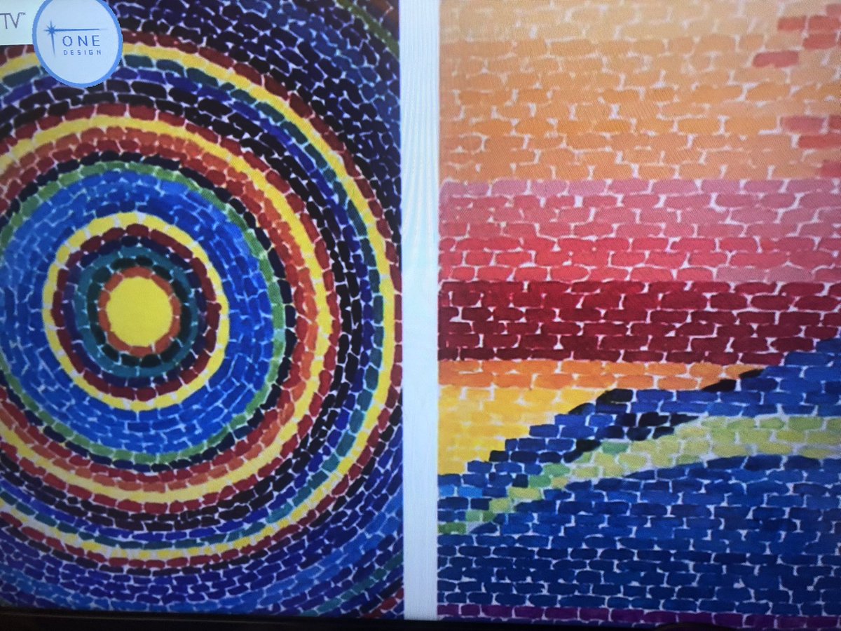 educates_s's tweet photo. Celebrating African artist Alma Thomas’s designs to create our own designs with symbols meaningful to us.Virtual kindies👍🏼.@GholdyM @tdsb @EarlyYearsTDSB https://t.co/LFJFeAe3vq
