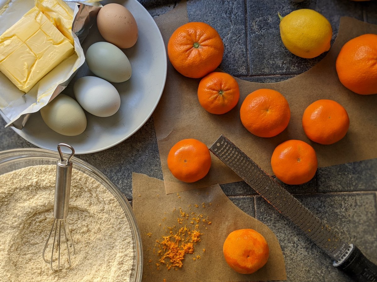 primopezzo's tweet image. Led Zeppelin's Tangerine + @177MilkStreet's Almond Tangerine Cake with Bay-Infused Syrup 🚀