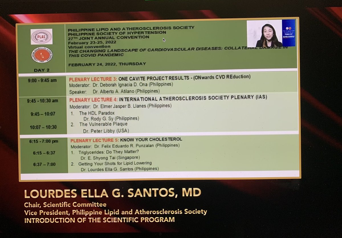 EJBL_NukeCardio's tweet photo. It has officially started. Join us in the 2022 PLAS PSH Convention. Register it’s free, click here https://t.co/b9l8d9WUjb   
#plaspsh2022 https://t.co/LR1G6RsddX