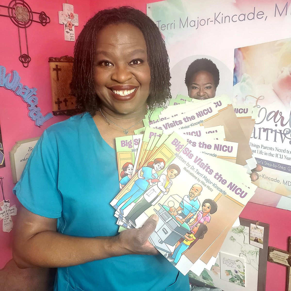 PLIDAnetworking's tweet photo. Congratulations to #IPBC2022 opening plenary speaker, @drterrimd, on her new children's book, Big Sis Visits the NICU. Dr. Major-Kincade is a PLIDA Board Member & an incredible voice to this community. Congratulations! https://t.co/yWTB0StNbo https://t.co/NkosPJSzAl