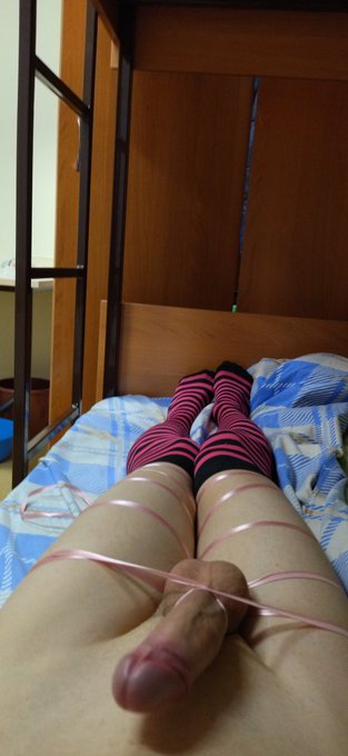 1 pic. All tied up...
(Repost because I think too many tags caused it to be hidden, the statistics for