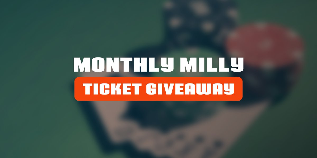 IgnitionCasino's tweet photo. MONTHLY MILLY GIVEAWAY🤑 We’re giving away 1 ticket to 1 of our US/AU Twitter or Instagram followers! To enter: follow us &amp; @ignition_au on Twitter, like &amp; share a Screenshot playing poker or casino game on Ignition below! This giveaway ends on Thursday, February 24th at 8PM ET! https://t.co/N5gnSnJ0eN