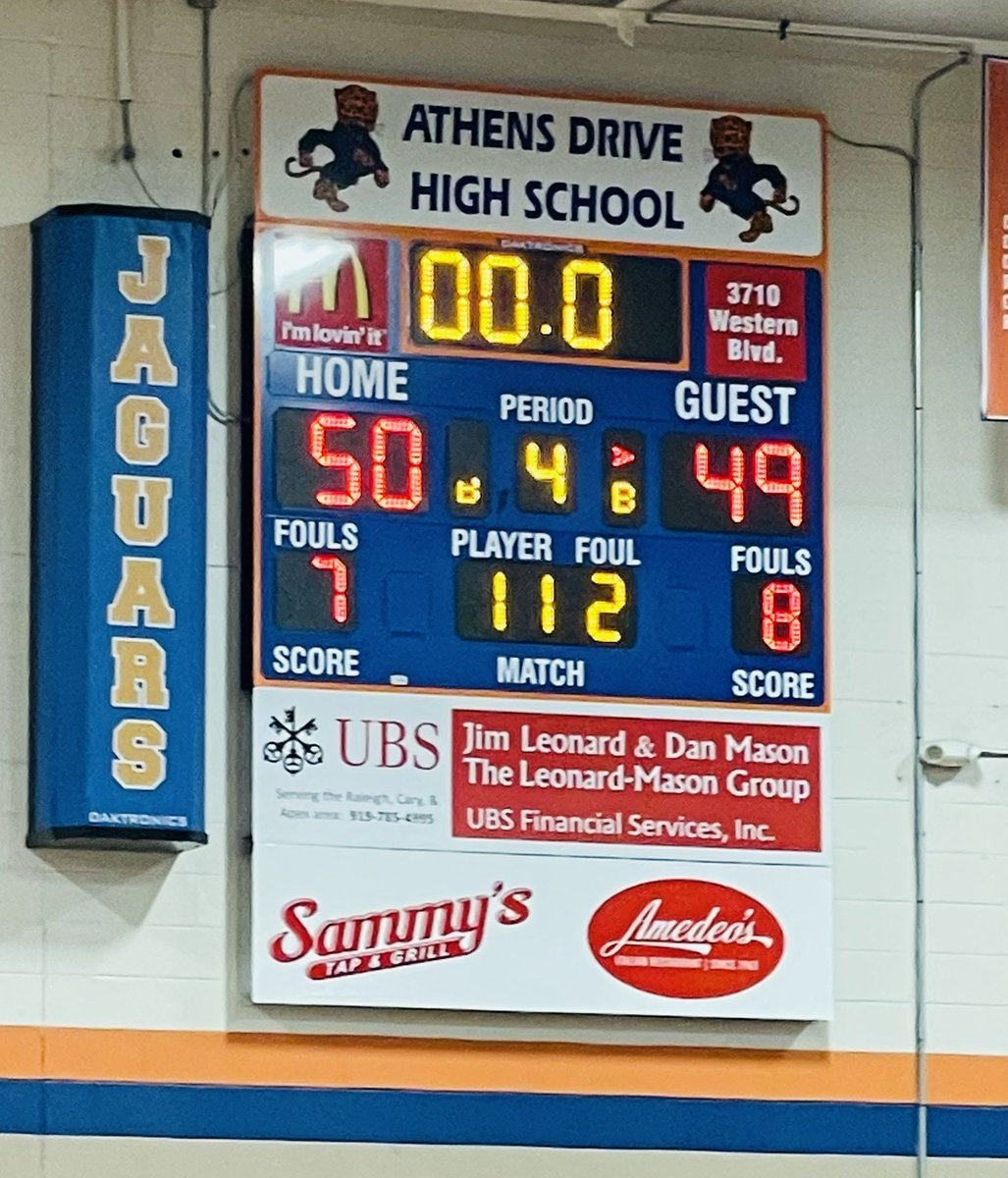 Let's Go Jags!!! Congratulations to the Varsity Men's Basketball Team! <a href="/athensjags/">Athens Athletics</a> <a href="/AthensMBB/">Athens Drive Men’s Basketball</a>