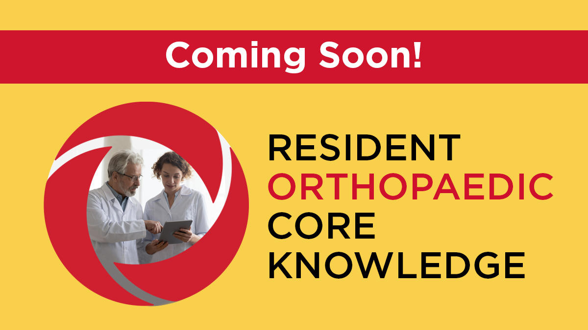 AAOS1's tweet photo. Are you looking for critical content in all subspecialty areas? The Resident Orthopaedic Core Knowledge (ROCK) program fills that need! The content is aligned with the OITE and ABOS part 1 exam - putting you on the path to success! https://t.co/n7GushoIx5
#AAOS #KnowledgeROCKs https://t.co/wuZgJGMCxv