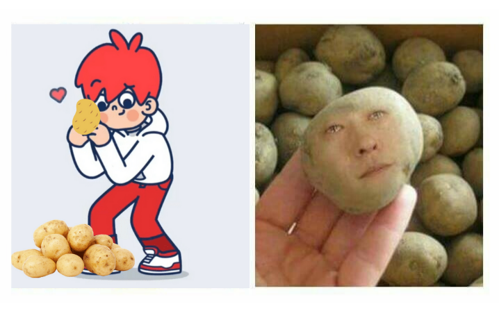 Bombshell_2030's tweet photo. [Deekay Meme series] 

(4) Why is Korea one year old since birth?...
(5) Sad potato

@deekaymotion @_Summercat @ashh_eth https://t.co/OGTI0NSCVR