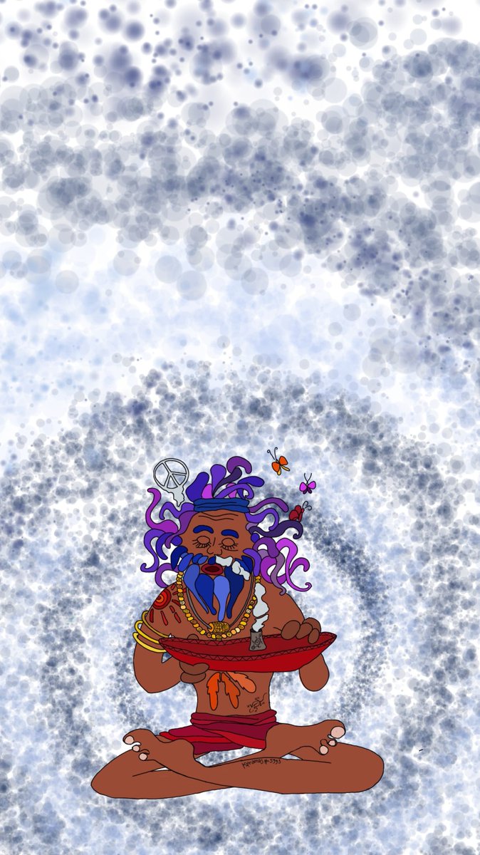 Sir_Kyramas's tweet photo. Hello @shamanzs and @Brosmind!!! I made this hand draw shamanz!...took me some time but I'm so happy with the result!!! Hope you can see the chakras 🙏
Peace &amp; Love ❤️
#shamanzsnft #Shamanzs #NFT #peace #WallpapersNFT https://t.co/UM42h9nGdR
