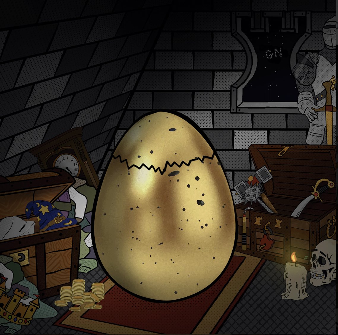 Andrewdamfer's tweet photo. Some heat coming soon feel bad for those who sleeping on these golden eggs👀🚀#stormthecastle #NFTCollection #NFTs #NFTCommumity #castlekid @CastleKidNFT @ColinTilley https://t.co/Owirc087Dr
