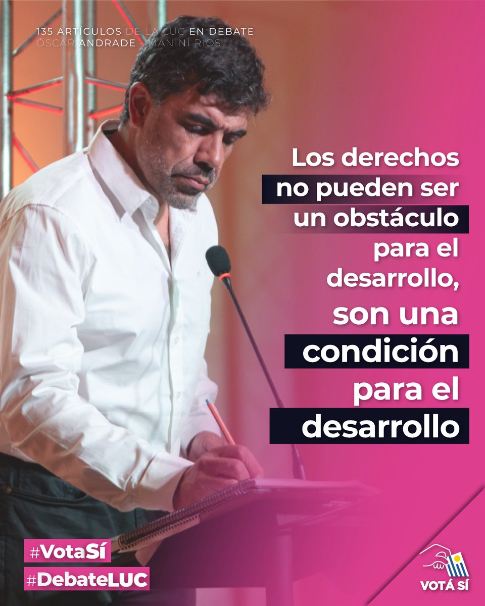 Oandradelallana's tweet photo. #VotaSi #DebateLUC https://t.co/ELPhJ4bioG