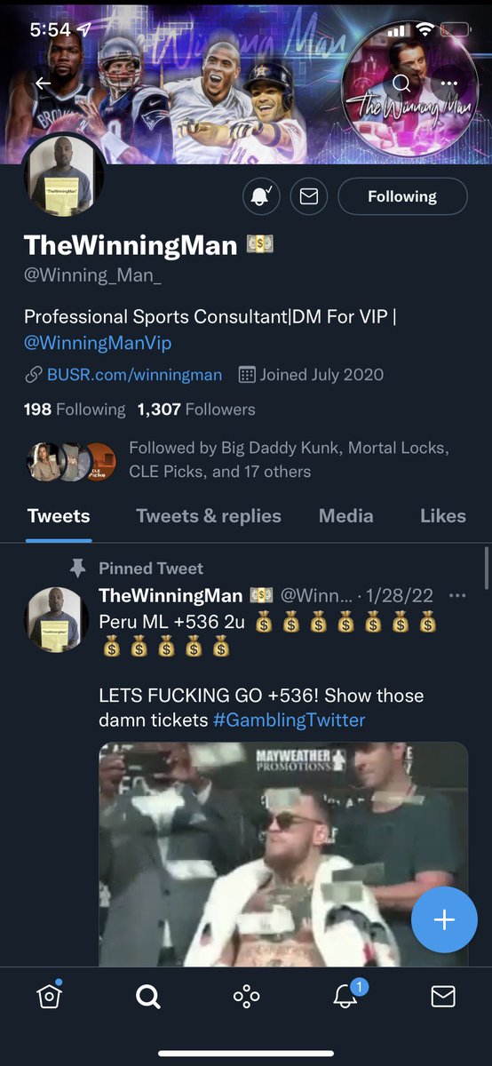 KiLLER22291's tweet image. I HAVE JUST BEEN SCAMMED BY @Winning_Man_  @WinningManVip Please if anyone knows about him or has his contact info please let me know. Apparently this isn’t his first time too, he took the rest of my saving because I trusted him since I was one of “his clients”. #GamblingTwitter
