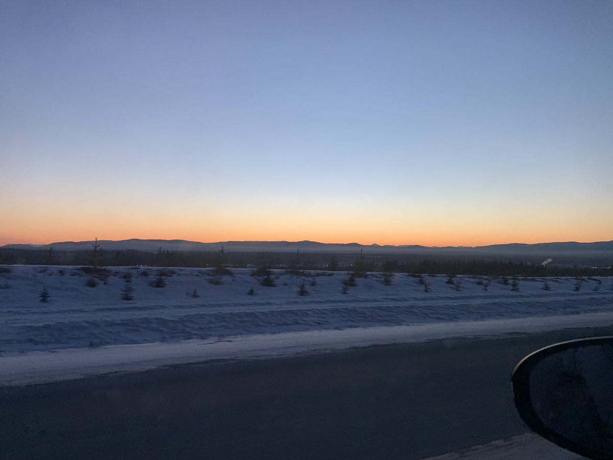 My beautiful drive to work this morning #PG