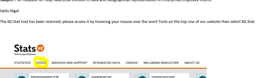 NigelChang1's tweet photo. Aotearoa/NZ data nerds rejoice... nz  dot stat is back online.  @Stats_NZ @NatDudley @teh_aimee @rl_rohan https://t.co/0gPsBEbbui