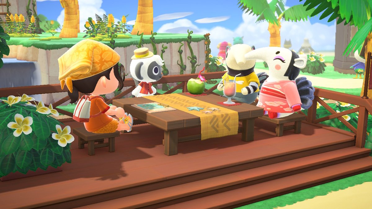 Pugagascar's tweet image. Finally, the sweethearts have moved in together!!

#ACNH