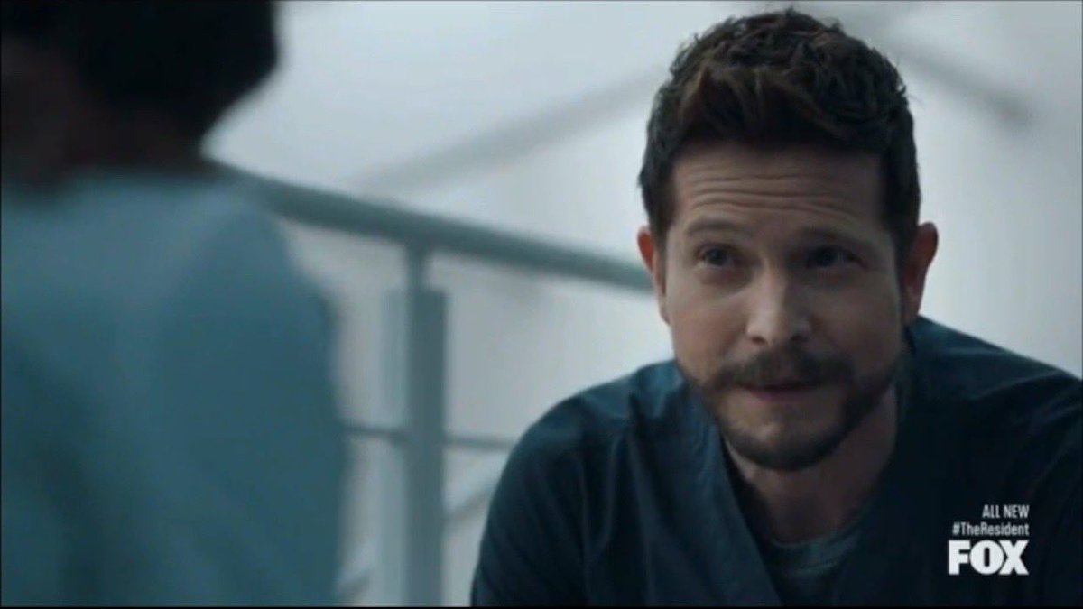 billiee_sutton's tweet photo. “If your going into battle I wanna be your wingman.” 
COLLIE AND HER LITTLE SMILE #TheResident https://t.co/irf0P0Q46f