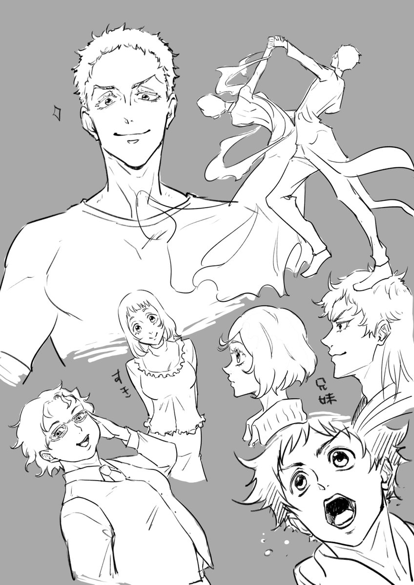 ボーノレノレーム殴り描きです…
アニメのワンシーン見ながら描いたりそうでなかったり 