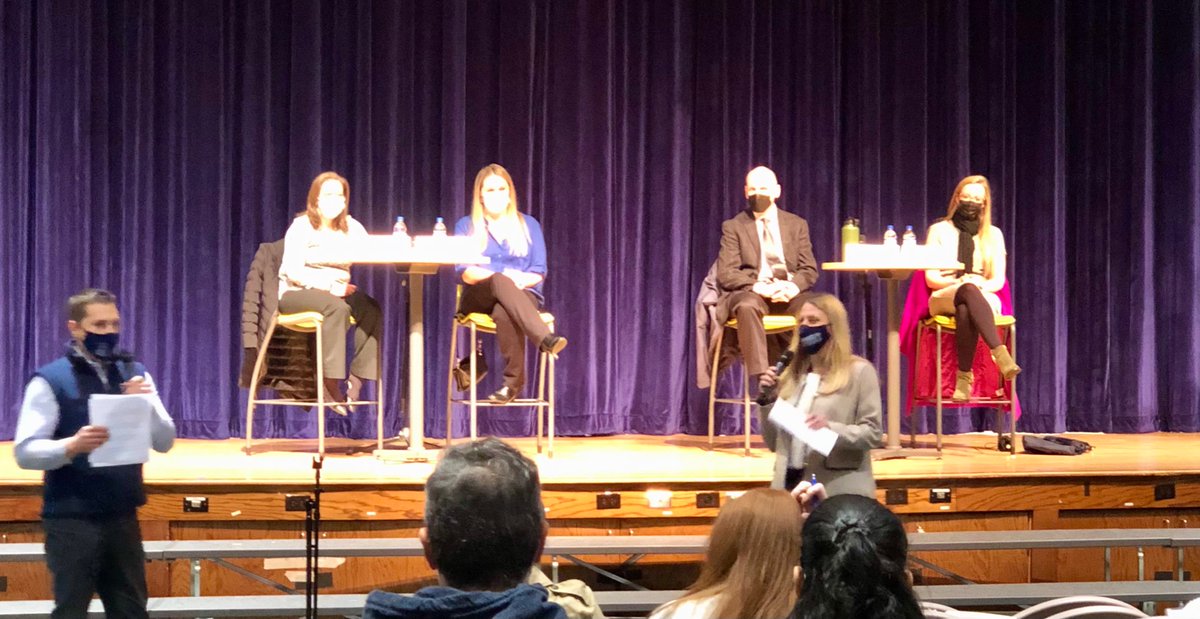 An open dialogue about mental health and wellness between professionals and families. Great conversations and worthwhile information shared. #RandolphSchools 
<a href="/jennfano/">jennfano</a>