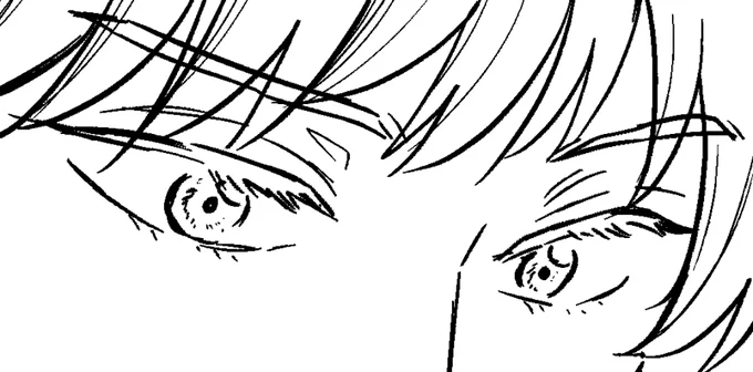 攻めに睫毛描きたくなる民だなってあらためて思ったなど 
