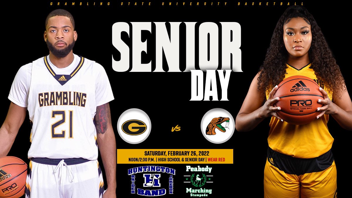 GSU_TIGERS's tweet photo. TIGER FANS๐ฃ
Letโs #PackTheAC this weekend as we celebrate our Seniors๐ค๐ The GSU womens and mens basketball teams will go head to head with Florida A&M! Tip-off is set for 12 noon on Saturday. See you there๐
#GramFam #ThisIsTheG #SWACBasketball ๐ https://t.co/C431WNvrMQ