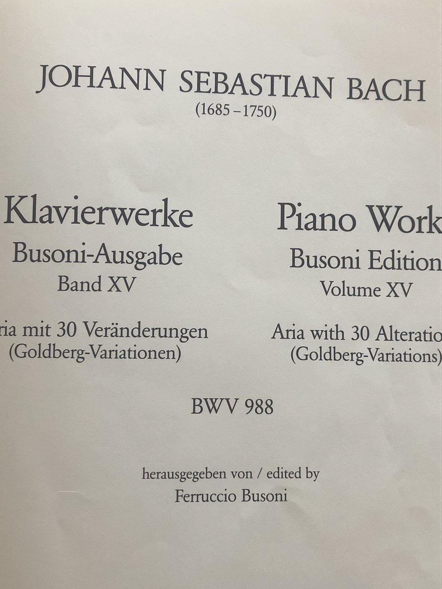 sirefalami's tweet photo. Although I like Busoni very much this Konzertauftrag is not convincing at all
#Goldbergvariation #Busoni #toomuchBass https://t.co/IAtRx12sfe