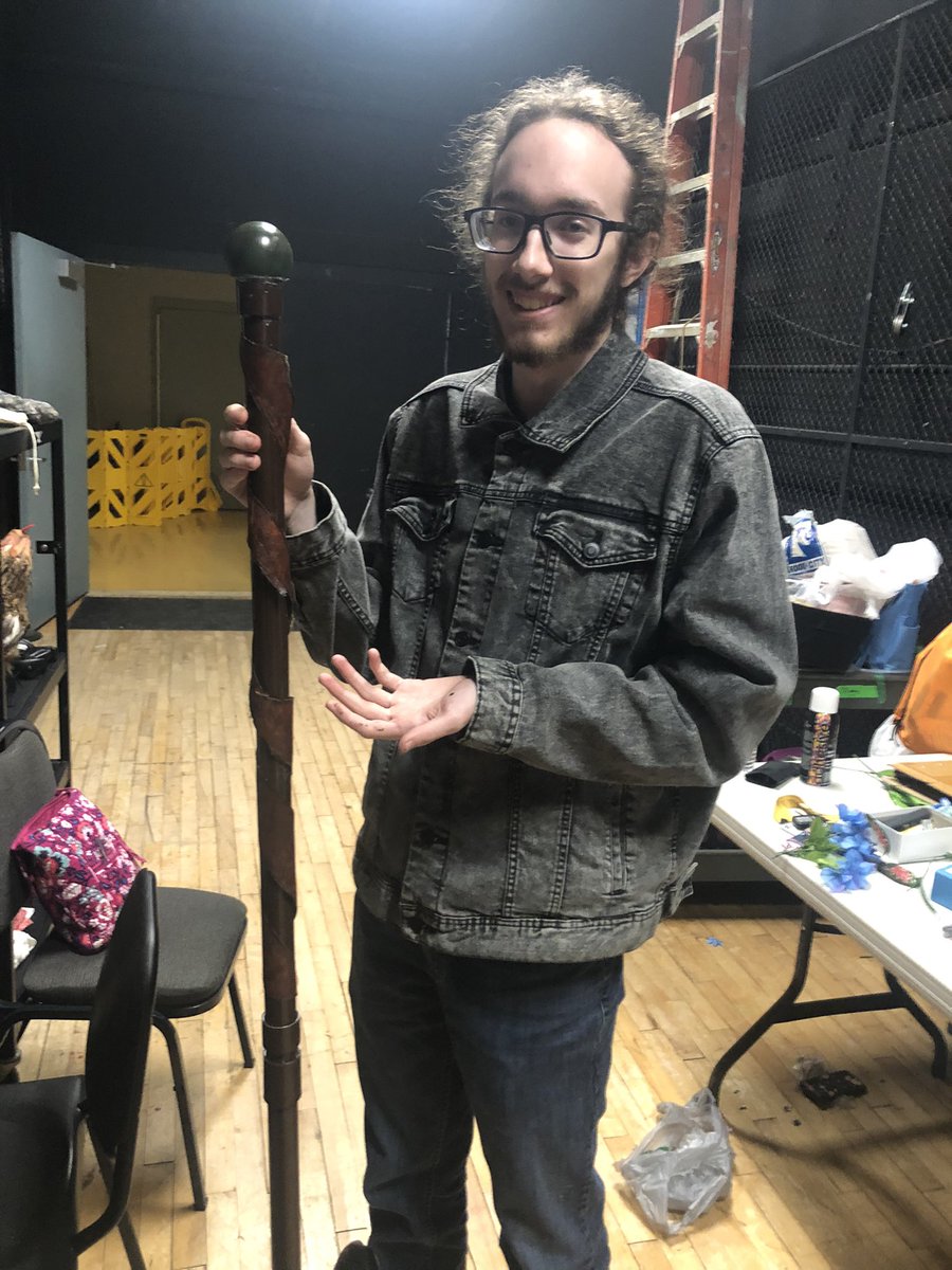 MasquersORHS's tweet photo. Props kids hard at work!!  Do you have your tickets for the event of the season?  Journey “Into the Woods” March 4-6. #orhsmasquers https://t.co/K0mIVYMoJU