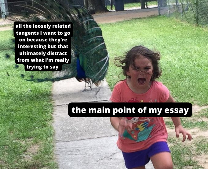 UNLwriting's tweet photo. Writing is messy. So is getting chased by an angry peacock. We can help with the first thing, at least. https://t.co/mWupqPbHGc
