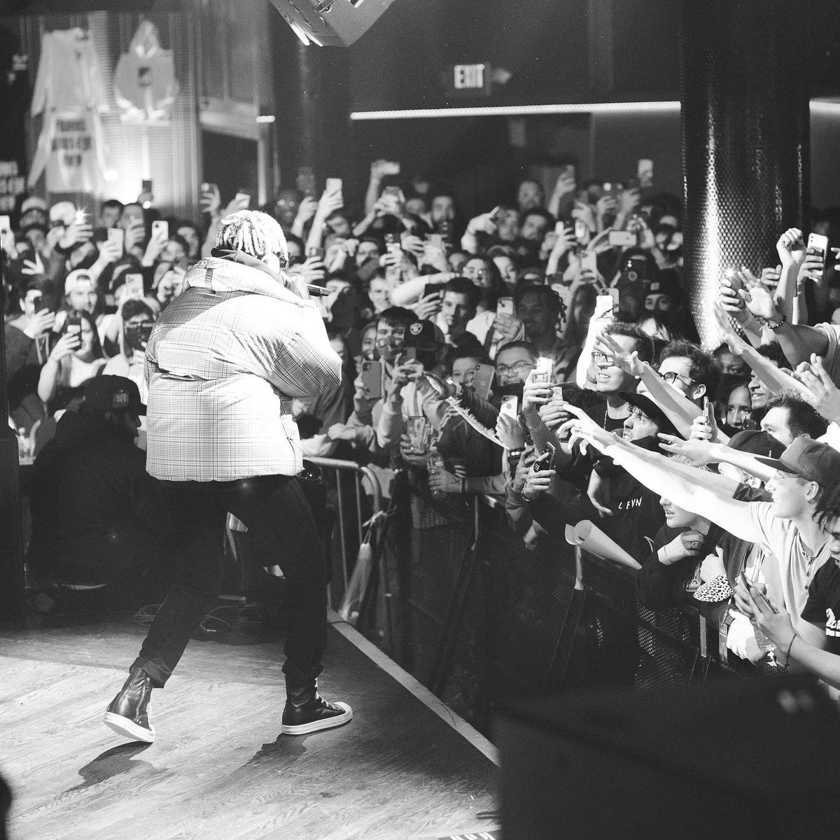 ericpinch_'s tweet photo. from a birds eye view @cordae 
2 nights in boston https://t.co/Qf5BkFR7af