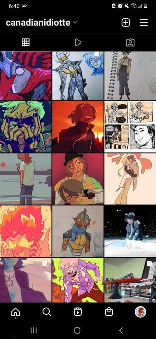 looked at my Instagram profile and I've even really having fun with colours recently wow 