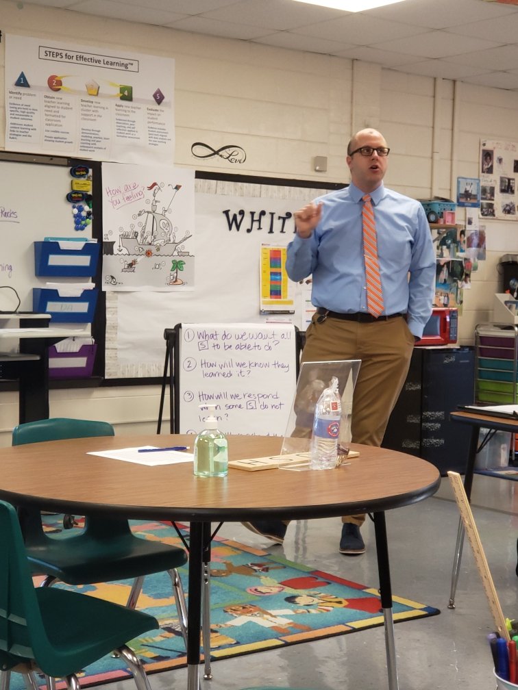 LIESOspreys's tweet photo. Thank you BCSD Director of Teaching &amp; Learning for Elementary,  Mr. @FlowersEdS, for joining us today for PLC! We appreciate you ❤💙❤! @BeaufortSchools

#ItsTimeToPUSH #OspreyLove https://t.co/Tf9UORSeb9