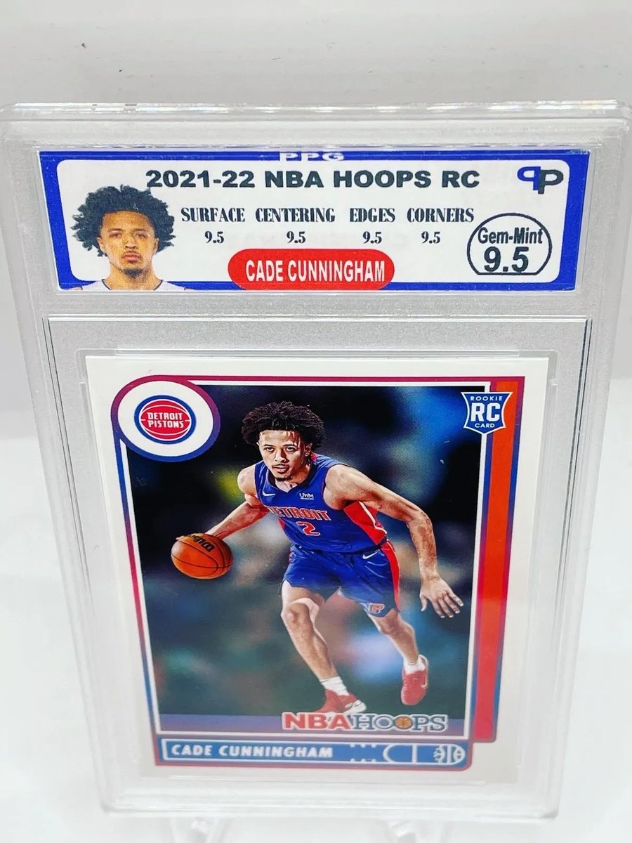 ParishProducts's tweet photo. Our label is a work in progress. What do you think of our newest edits? 

#cardgrading #basketball #sportscards #cadecunningham #gemmint #nba #Pistons #detroit https://t.co/EBRX42MNw8