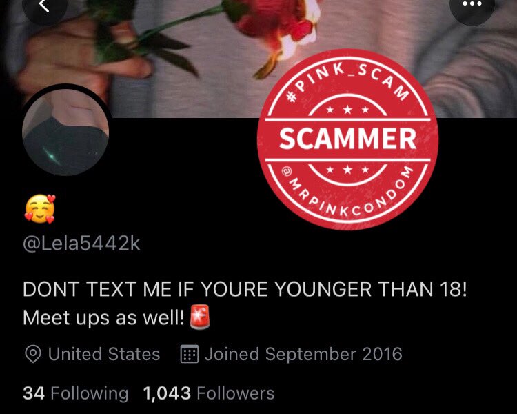 MrPinkCondom's tweet photo. SCAMMERS🚨
Proofs in thread👇🏻

1️⃣ @lela5442k ): https://t.co/8PbpNh068V

2️⃣ @xyourgirlxJJ ): https://t.co/u8E8yAdeLF

3️⃣ @OwOtaytay2 ): https://t.co/m1OXgOpPKU

4️⃣ @miamianellie01 ): https://t.co/FFkaUoOQgk

.
.
#sellingcontent #buyingcontent #onlyfans #pink_scam #scam #scammer https://t.co/obbB32PkBD