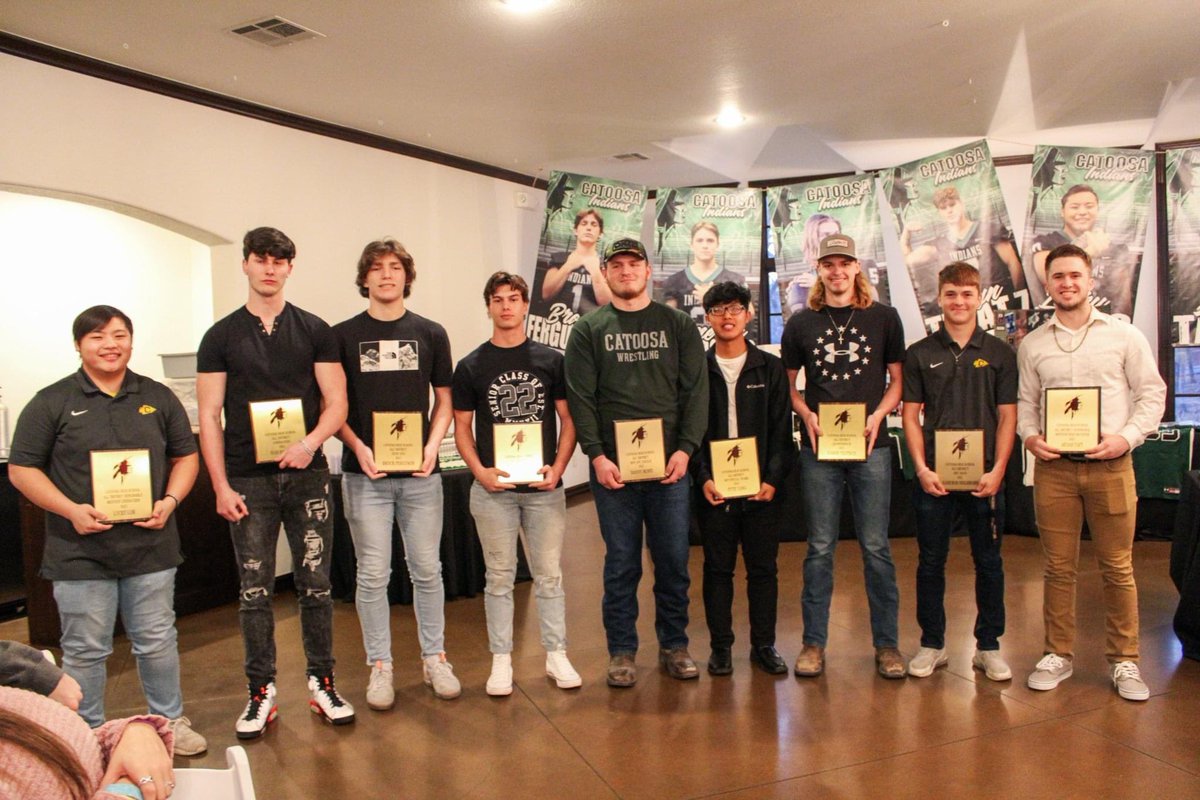 CatoosaFootball's tweet photo. Thank you to the Quarterback Club for making our banquet a great experience for our athletes. We loved honoring our seniors and will never forget the contributions they made to improve our program! 
#EveryDayEveryDetail https://t.co/QxcXcQT9Wt