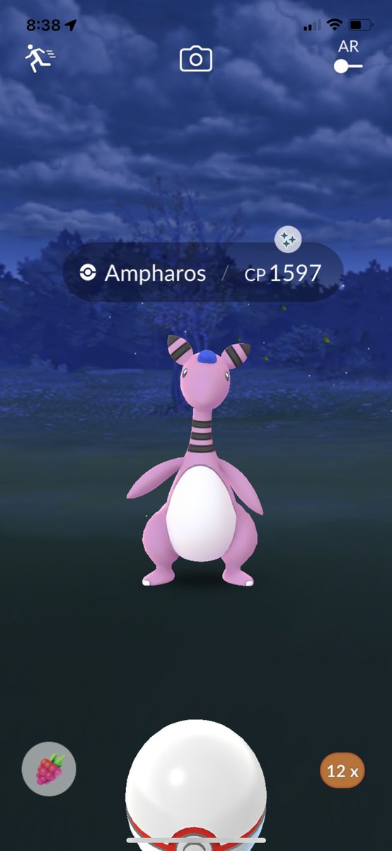 Strawbe54542302's tweet photo. OMG!!!! My Second Raid!! 😱 I LOVE YOU!! 🥳 @PokemonGoApp #gaming  🥰🥰😍 You Are Mine!! ✨✨ #PokemonGoRaid #ampharosraid 💜 #February2022 #PokemonGoRaids 💖🍓#SupportIsEverything 🍓 Thank You @pokegenieinfo 😄 https://t.co/m4QiFwnce0