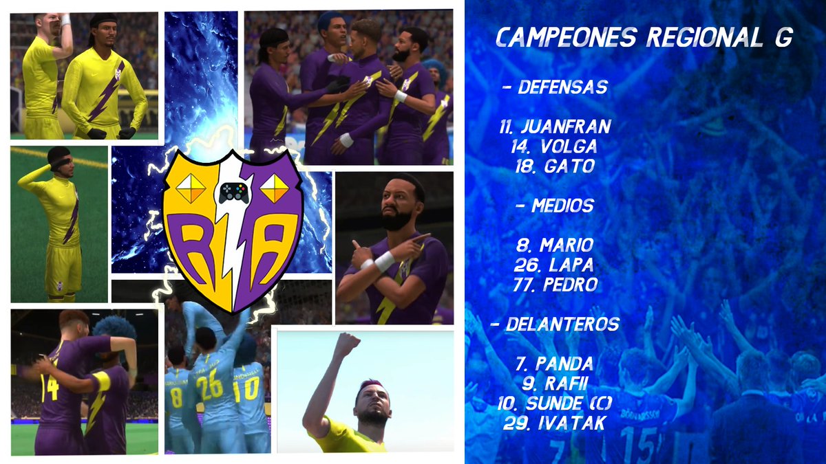 Ravxlga's tweet image. ¡CAMPEONES DE @VFOspain_ps! Ascendemos a Quinta División tras una gran temporada de todo el equipo en la que se trabajó, se luchó y se sufrió entre todos los que nunca nos bajamos del barco ¡a seguir equipo! Orgulloso de dejar a casita arriba del todo @RayoArriacense 💜💛⚡