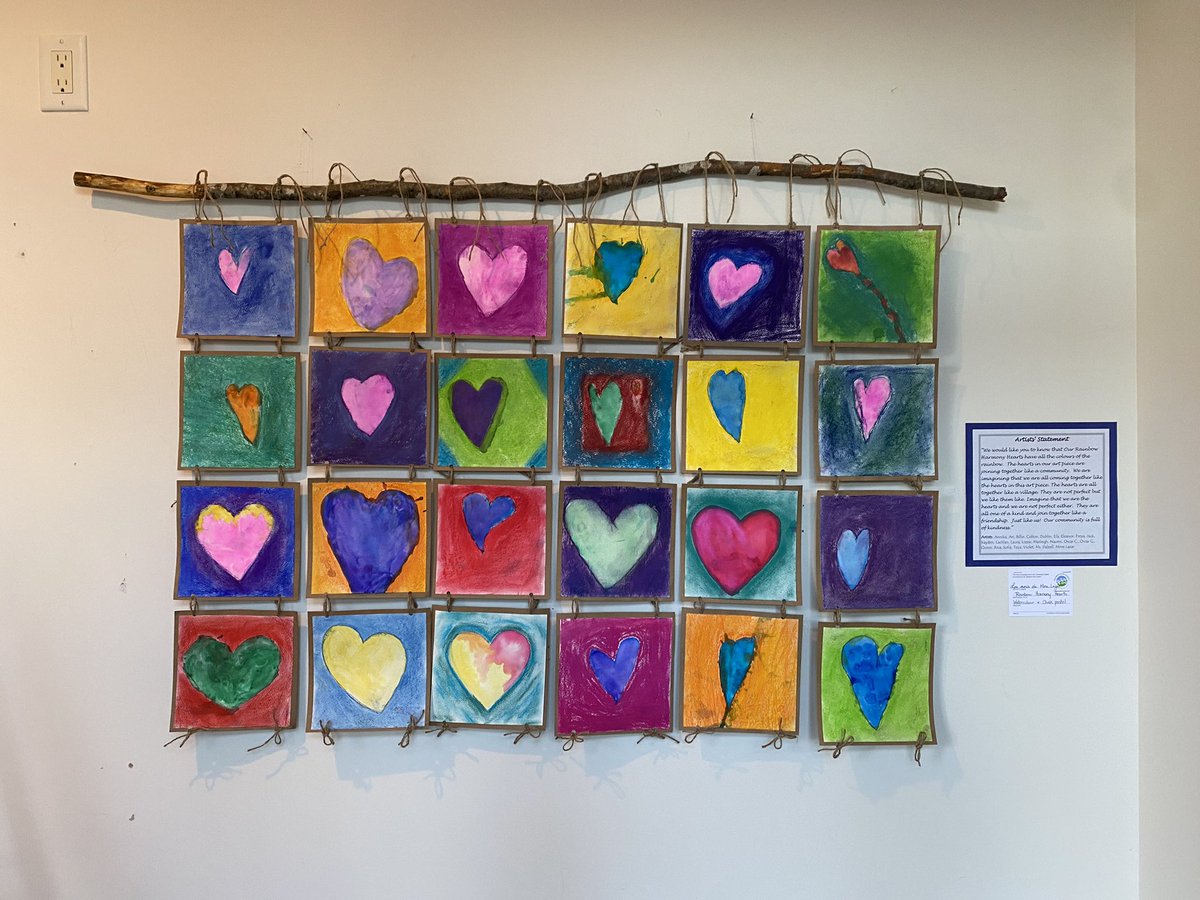 SQElearning's tweet photo. Check out our student art at the Artisan Gallery.  @SeatoSkySD48 https://t.co/2EeIlJed8L