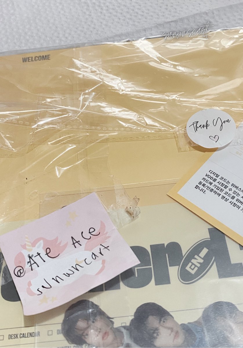 sunwnscart's tweet photo. ˗ˏˋ  #aceysmails

got my package na last month pa ! ღ super bilis ng shipping, as in. thank you sm dito kahit wala akong natulong, lara ! t-t 💛 luvyouu mwaps ! @vminkartz  #vminfeeds https://t.co/PdjNqQuwOA