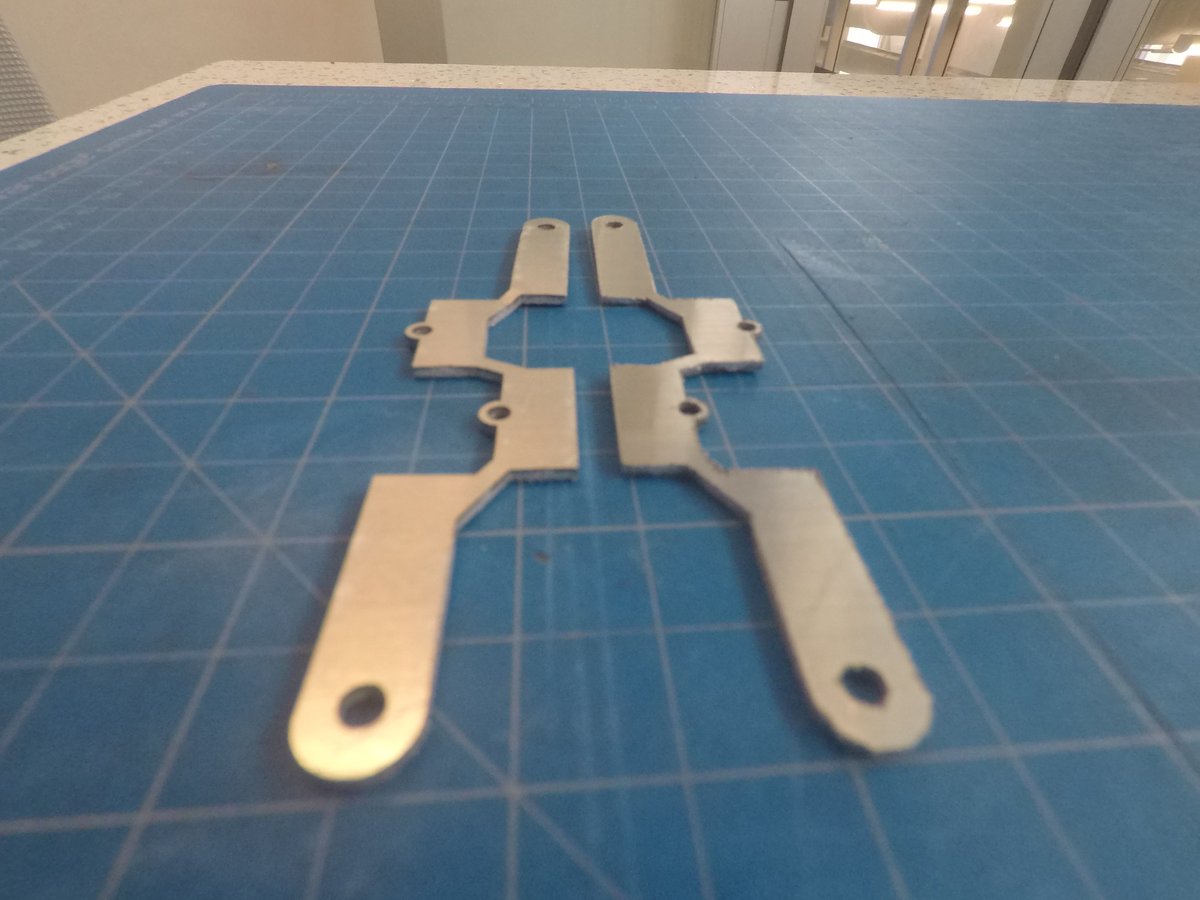 PurdueBechtel's tweet photo. @PElectricRacing team manufactured battery bus bars out of aluminium sheet using the @3dfablight  laser cutter. Additionally, they also manufactured a battery bar spacer out of acrylic sheet on the @TrotecUSA laser cutter.

Follow us to stay updated on projects. https://t.co/8CZPbvrS6r