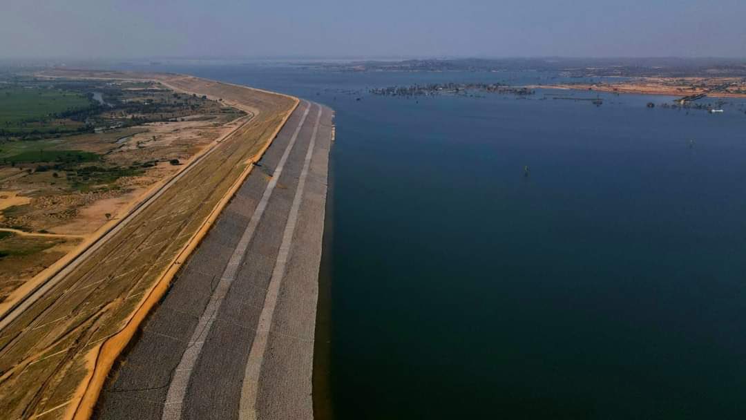 BRSHarish's tweet photo. Telangana's mammoth #Mallannasagar is ready to create history and serve the people of Telangana 

Hon’ble #CMKCR garu has given Telangana another reason to rejoice as he inaugurates the largest reservoir and dedicate it to the nation today. https://t.co/FLdfzhBaGH