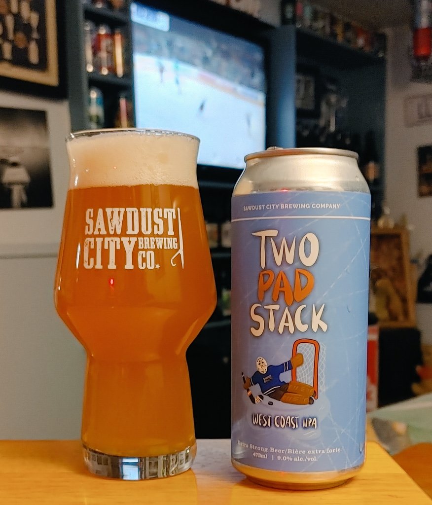 DrunkPolkaroo's tweet photo. It's 2/22/22.
Add another 2 and let's #GetStackd
@sawdustcitybeer Two Pad Stack West Coast IPA pouring still here in The Crease.
That's a win...everytime. https://t.co/2Yhysc4bUZ
