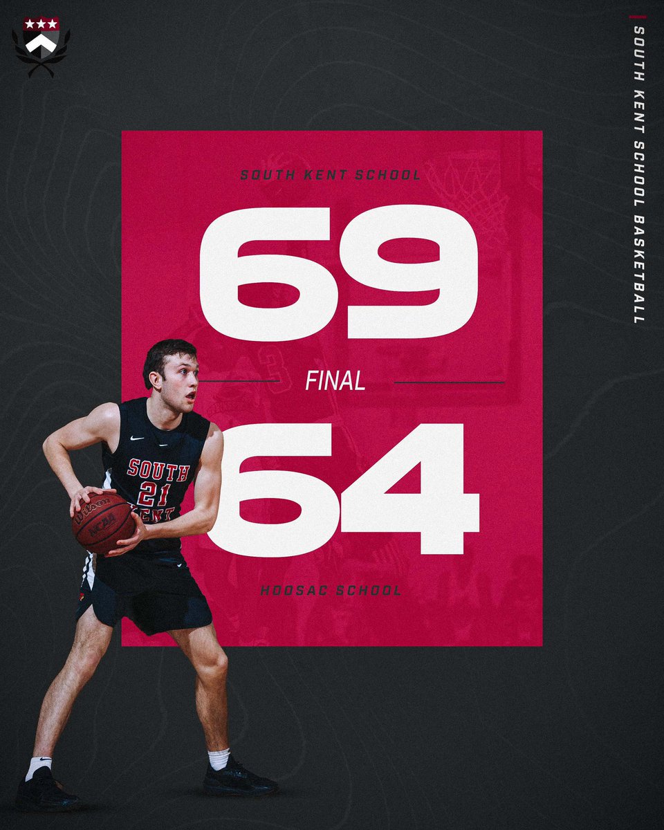 Our Prep Basketball went to a tough environment at Hoosac School and pulled out a hard fought 69-64 NEPSAC AAA victory tonight. Rogan(24), Kante(15) and Tice(13). #Brotherhood #ToughnessAndTogetherness