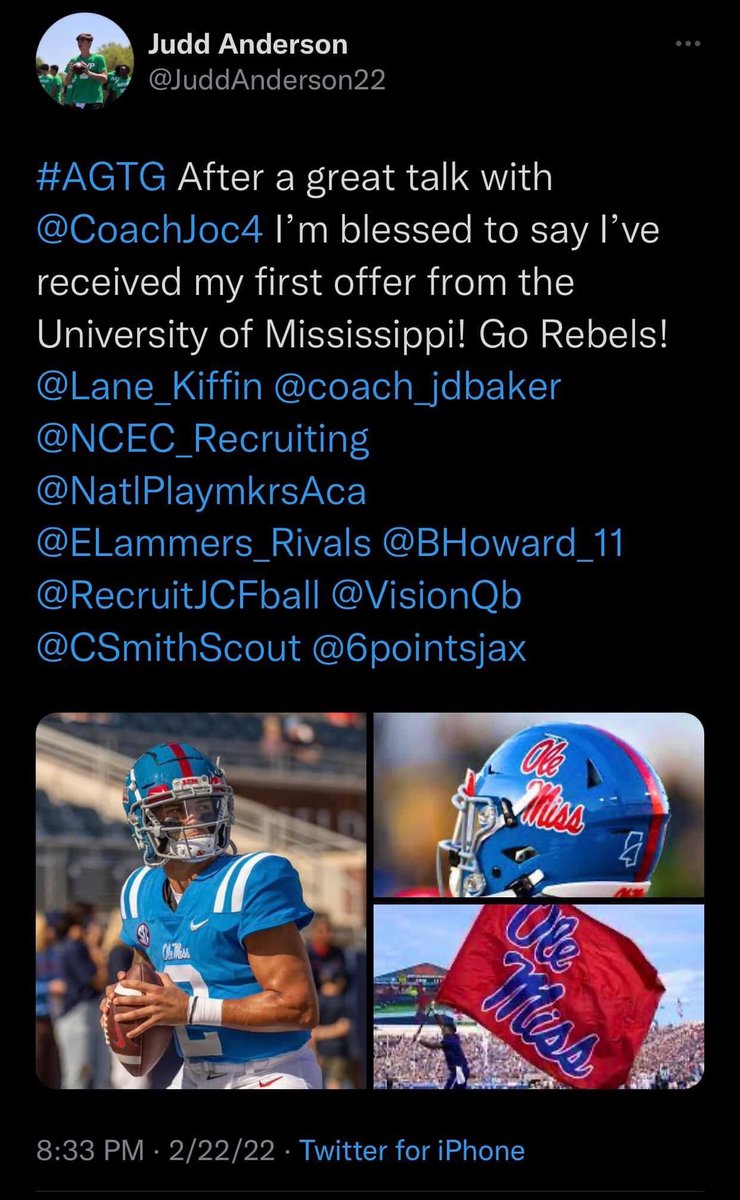 North Georgia Football tweet media