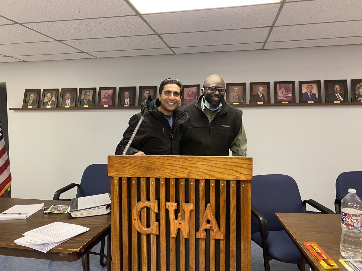 SalmanBhojaniTX's tweet photo. Honored to have the official endorsement and support of CWA 6201! Ready to fight for labor and unions when I get to Austin. Welcome to #TeamBhojanj!

#BhojaniForTexas #HD92 #Flip92 https://t.co/3RijxorIO8