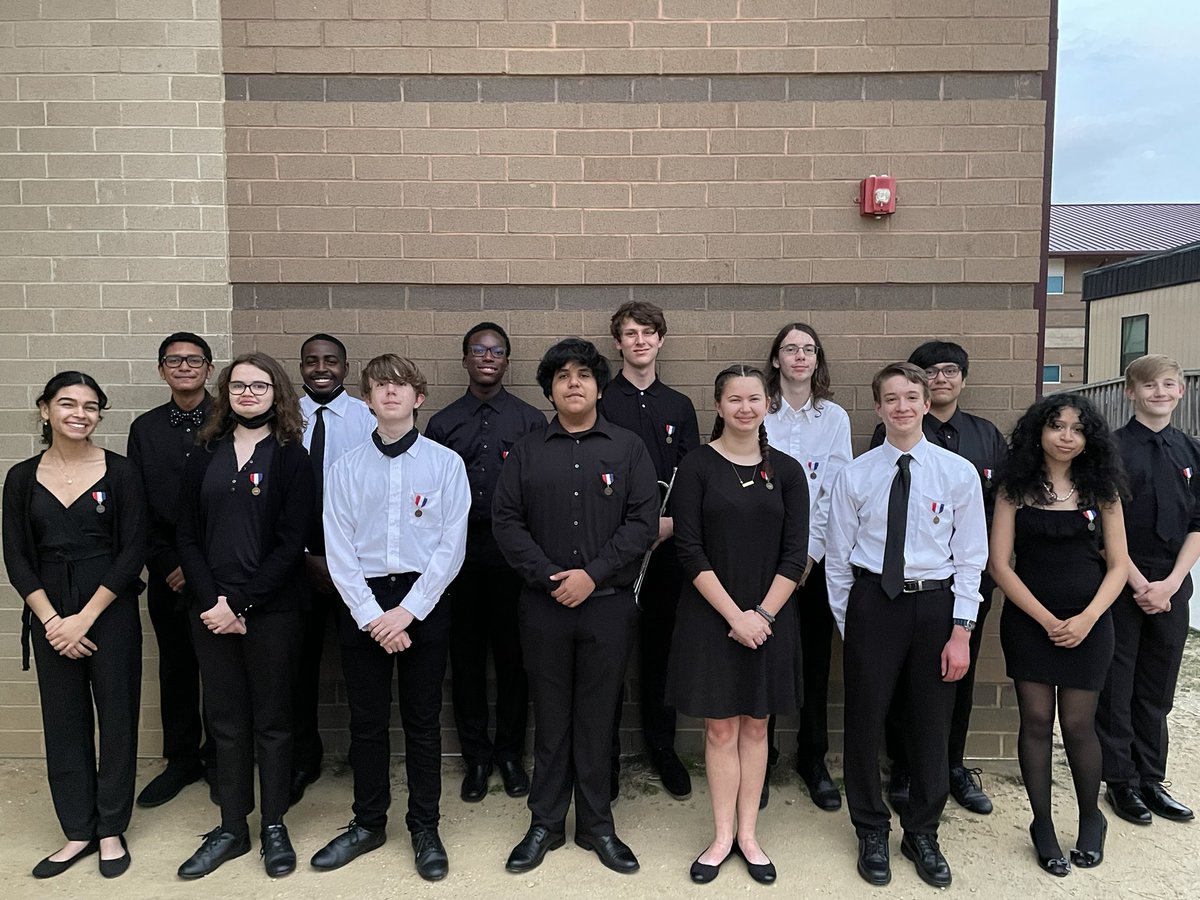 Congratulations to these members of the 2022 Southeastern All-District Honor Band! We are so proud of all of your hard work and accomplishments!! #ssstrong