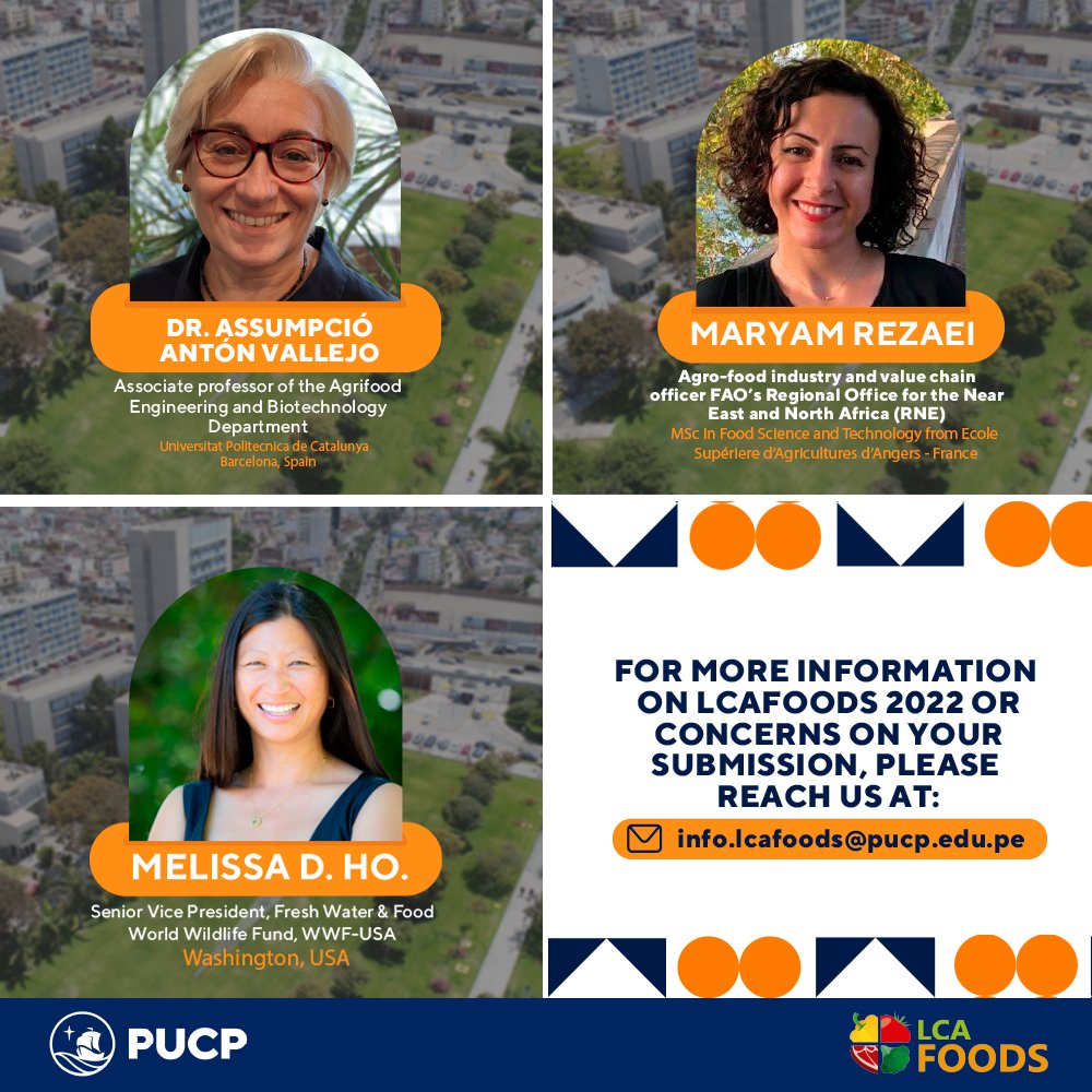 Thank you very much for your contribution! 🏆
We are now reviewing your abstracts and preparing the conference 🏁You will here from us in a few weeks! 📢🔜

#LCA #FoodSupply #Sustainability #FoodSecurity #Megacities #FoodLoss #SustainableDevelopment #LifeCycleManagement