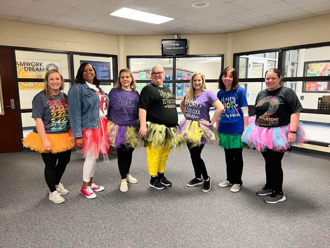 Today our school had a blast celebrating 2-22-22 on Tuesday.  We had Tutu day!