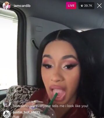 HoodyTyler's tweet photo. @LacardiBardii @onikatimeline @iamcardib Enjoy babes https://t.co/n8ys8RxPXG