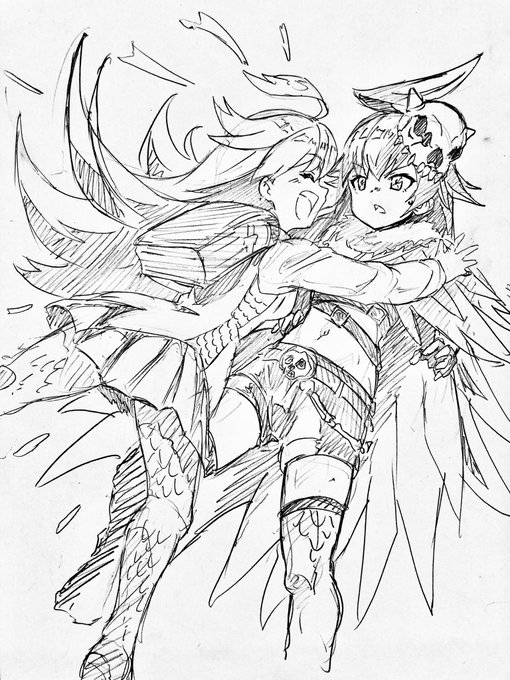 ルピコとダピコ描きましたー
#デュエプレ 