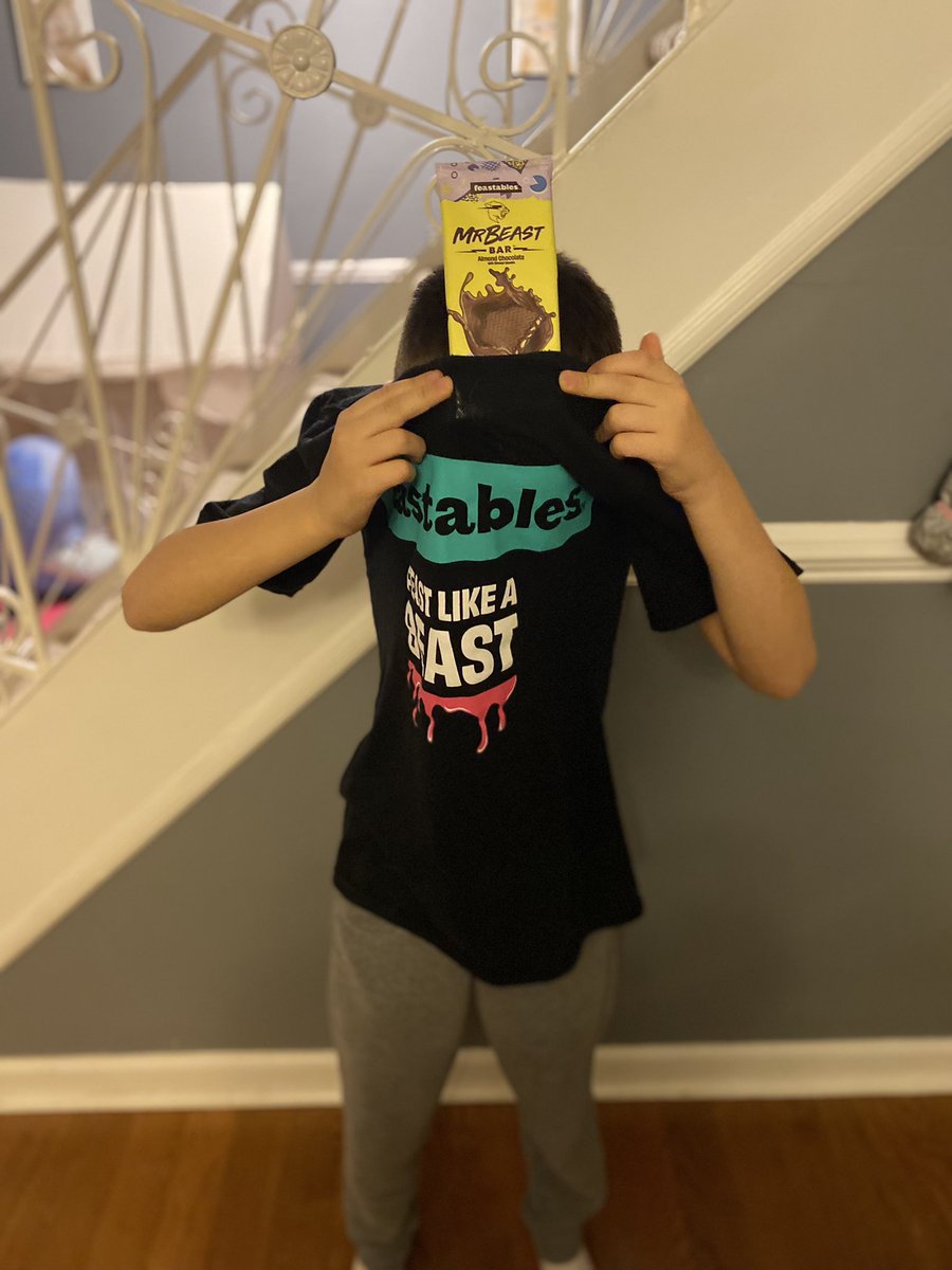 jackiee_stella's tweet photo. @MrBeast Ricky &amp; Gavin dressed up for 2/22/22 Tuesday! 
Also still hoping to find that golden ticket! https://t.co/7jVuohap4m