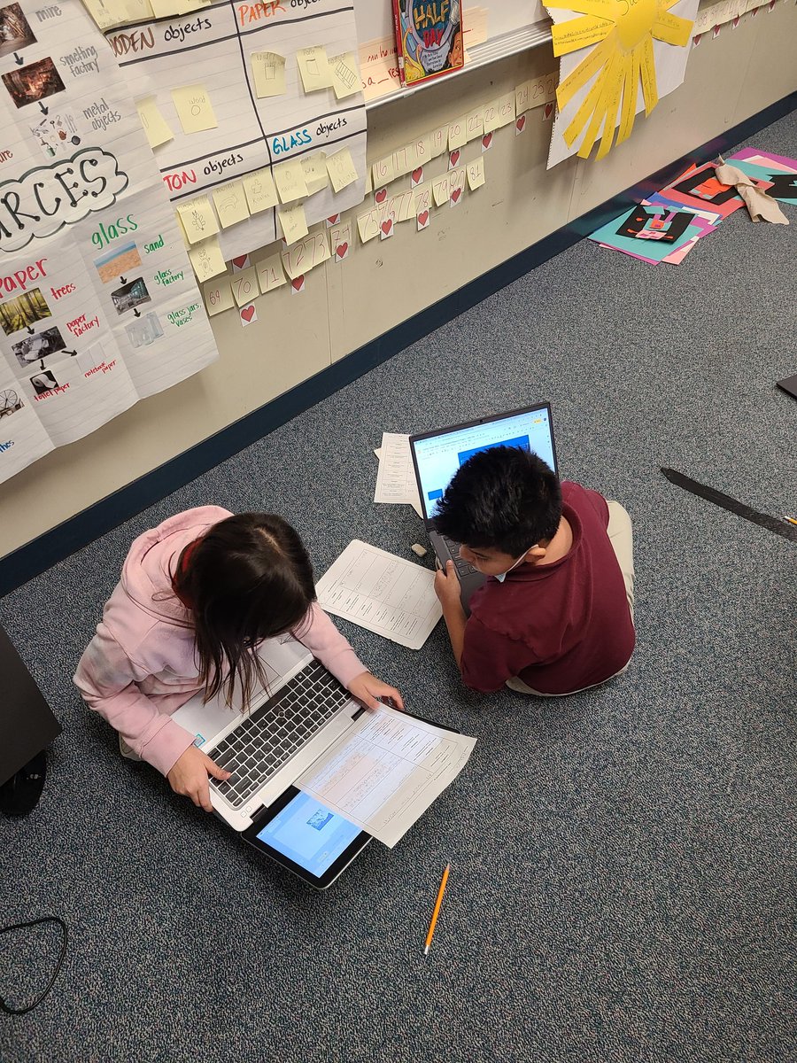 Ms_Smith7117's tweet photo. Students used Nearpod, PebbleGo, and BrainPOP Jr. to research different ecosystems before creating Google Slides to showcase their learning. Can't wait to see the finished products! @ReesStars  #ReesDigiDay https://t.co/GM7eoGN1cL